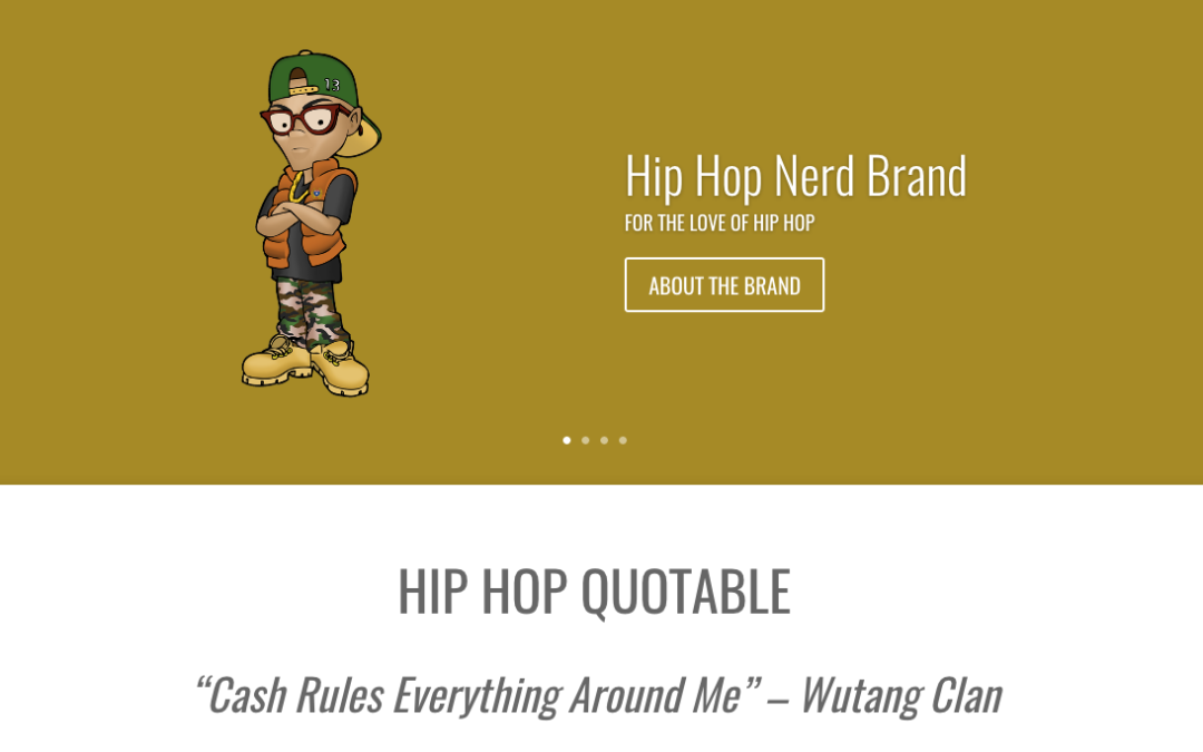 Hip Hop Nerd Brand