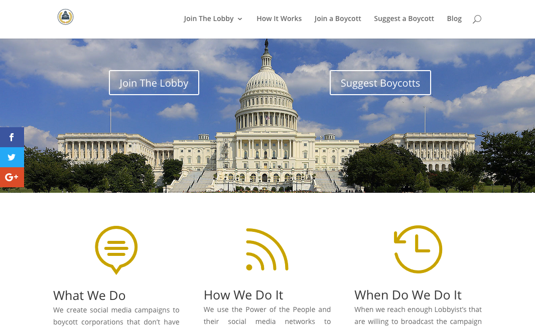 The Boycott Lobby